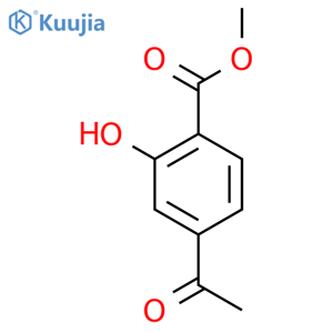 Methyl 4-acetyl-2-hydroxybenzoate structure