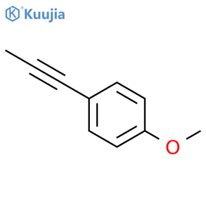 1-Methoxy-4-(1-propyn-1-yl)benzene structure