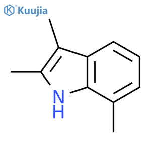 2,3,7-Trimethylindole structure