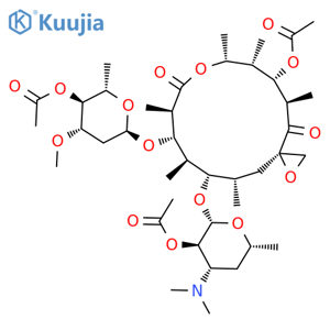 Troleandomycin structure