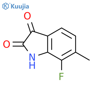 7-Fluoro-6-Methyl Isatin structure