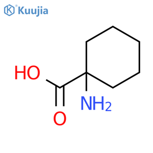 1-aminocyclohexane-1-carboxylic acid structure