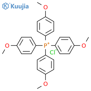 Phosphonium, tetrakis(4-methoxyphenyl)-, chloride (1:1) structure