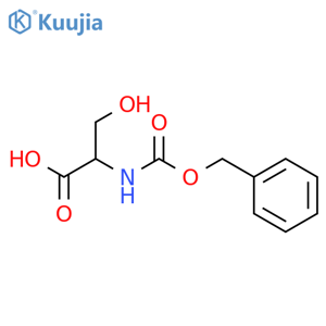 N-Carbobenzoxy-DL-serine structure