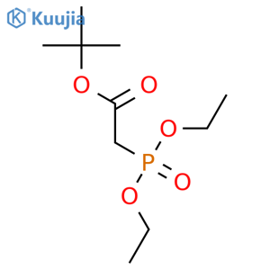 Tert-Butyl diethylphosphonoacetate structure