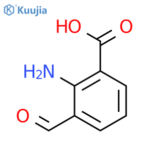 2-Amino-3-formylbenzoic acid structure