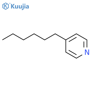 4-Hexylpyridine structure