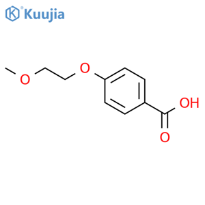 4-(2-methoxyethoxy)benzoic acid structure
