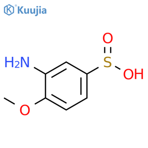 3-Amino-4-methoxybenzenesulfinic acid structure