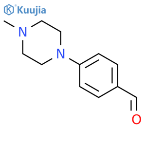 4-(4-Methylpiperazin-1-yl)benzaldehyde structure