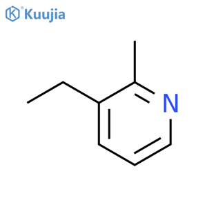 Pyridine, ethylmethyl- structure