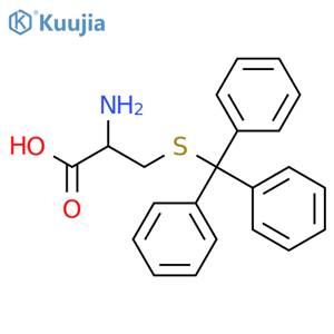 S-Trityl-L-cysteine structure