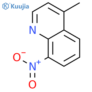 4-Methyl-8-nitroquinoline structure