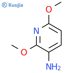 2,6-dimethoxypyridin-3-amine structure