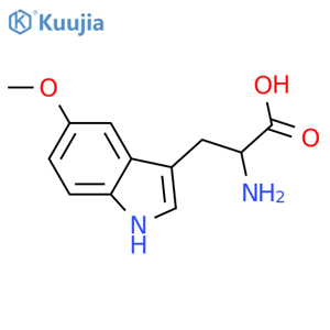 5-Methoxy-DL-tryptophan structure