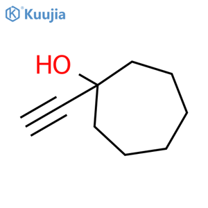 1-ethynylcycloheptan-1-ol structure