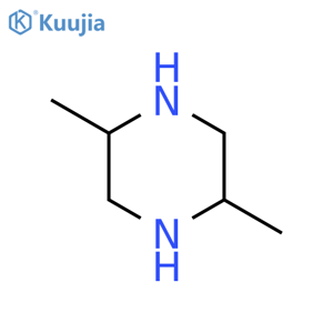 trans-2,5-Dimethylpiperazine structure