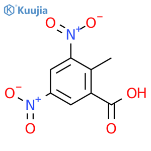 3,5-Dinitro-o-toluic Acid structure