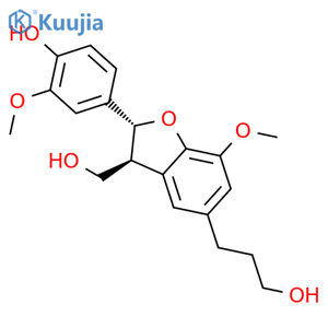 (2S,3R)-Dihydrodehydroconiferyl Alcohol structure