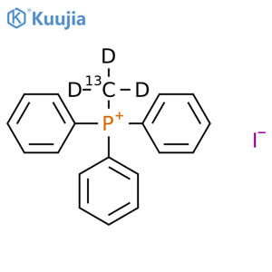 (Methyl)triphenylphosphonium Iodide-d3,13CD3 structure