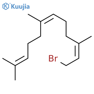 (E,E)-Farnesyl Bromide (~90% purity) structure