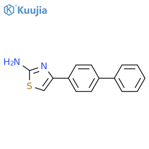 4-{1,1'-biphenyl-4-yl}-1,3-thiazol-2-amine structure