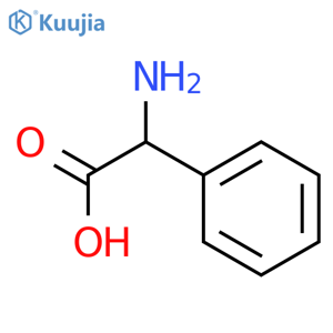 2-Amino-2-phenylacetic acid structure