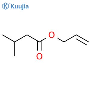 Butanoic acid,3-methyl-, 2-propen-1-yl ester structure