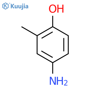 4-Amino-2-methylphenol structure