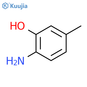 2-Amino-5-methylphenol structure