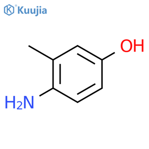 4-Amino-m-cresol structure