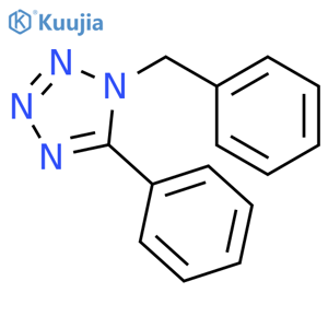 1H-Tetrazole,5-phenyl-1-(phenylmethyl)- structure