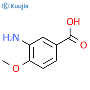 3-amino-4-methoxy-benzoic acid structure