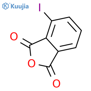4-Iodoisobenzofuran-1,3-dione structure