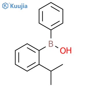 Borinic acid, B-[2-(1-methylethyl)phenyl]-B-phenyl- structure