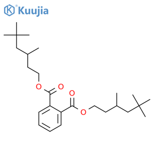 Diisononyl phthalate structure