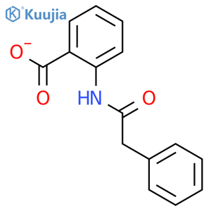 2-(2-Phenylacetamido)benzoic acid structure