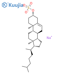 Cholesterol 3-Sulfate Sodium Salt structure