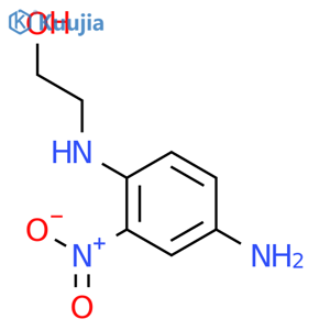 2-(4-Amino-2-nitroanilino)ethanol structure