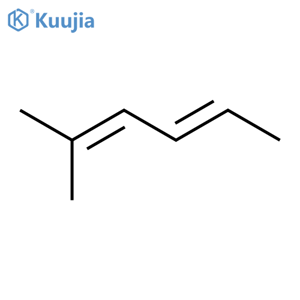 2,4-Hexadiene,2-methyl- structure