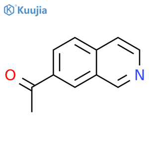 1-(isoquinolin-7-yl)ethanone structure