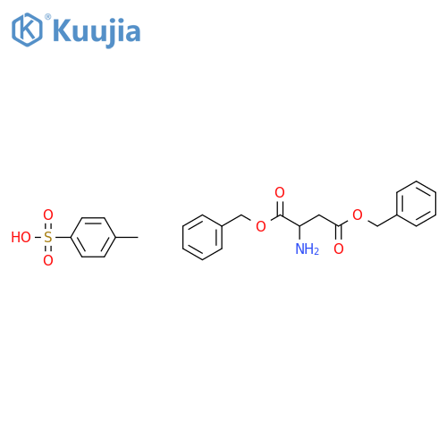 L-Aspartic Acid Dibenzyl Ester p-Toluenesulfonate Salt structure