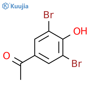 3',5'-Dibromo-4’-hydroxyacetophenone structure