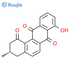 Ochromycinone structure