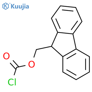 (9H-fluoren-9-yl)methyl chloroformate structure