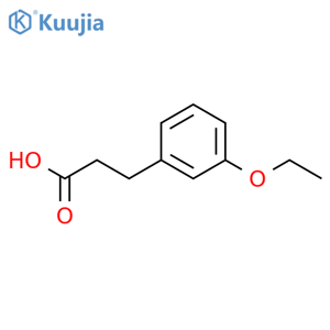 3-(3-Ethoxyphenyl)propanoic acid structure