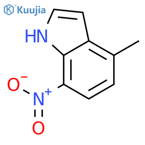 4-Methyl-7-nitro-1H-indole structure