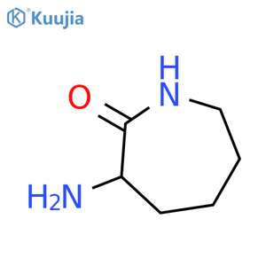 (3R)-3-aminoazepan-2-one structure