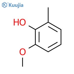 2-Methoxy-6-methylphenol structure