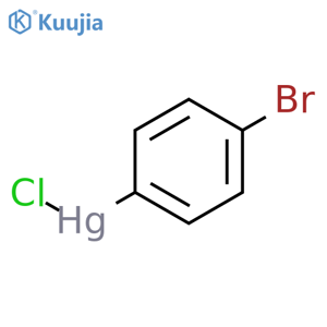 Mercury, (4-bromophenyl)chloro- structure